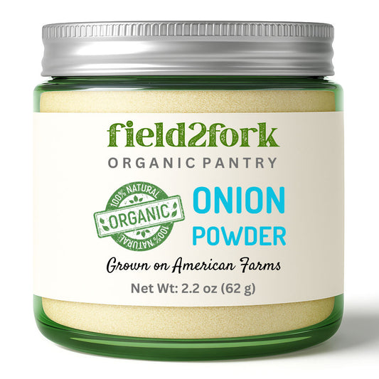 Organic Onion Powder – Bold Flavor, Clean Roots, No Crying