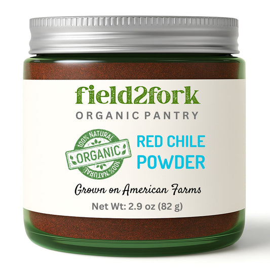 Organic Red Chile Powder - Single-Ingredient Spice, Clean Food
