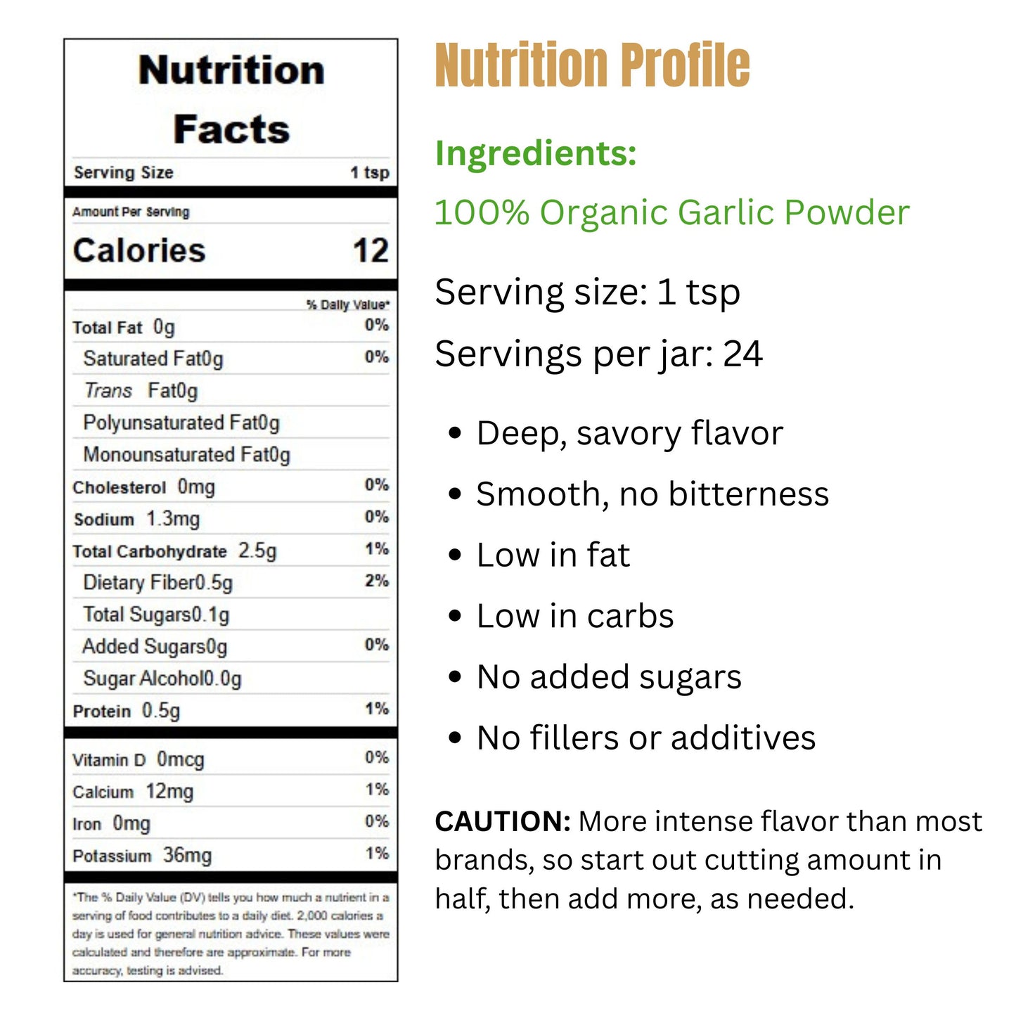 Organic Garlic Powder