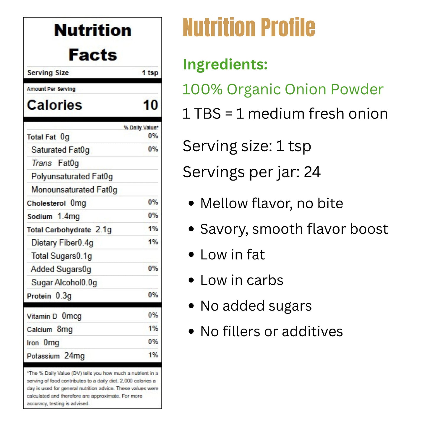 Organic Onion Powder