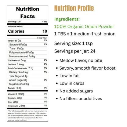 Organic Onion Powder