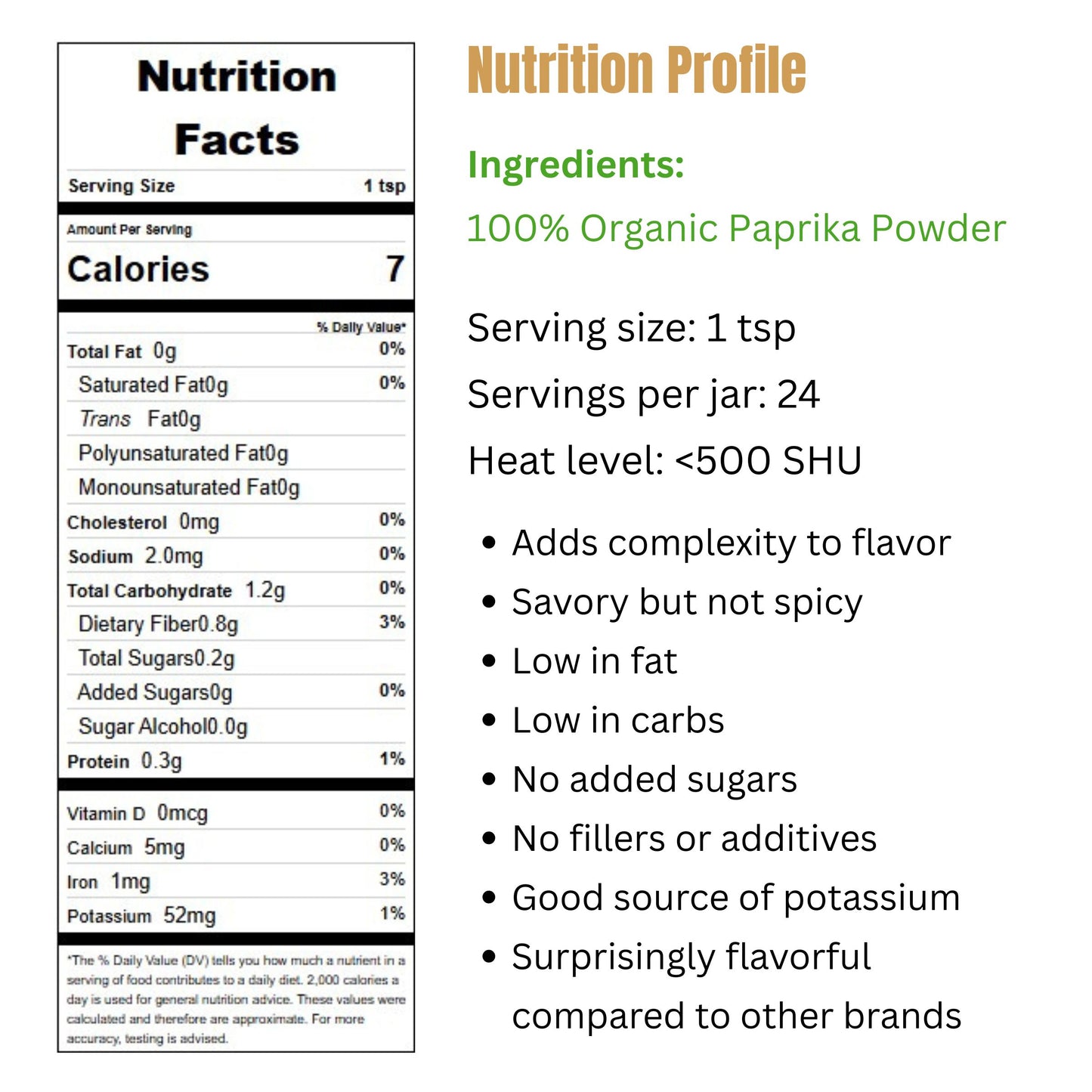 Organic Paprika Powder