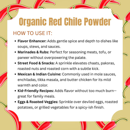 Organic Red Chile Powder