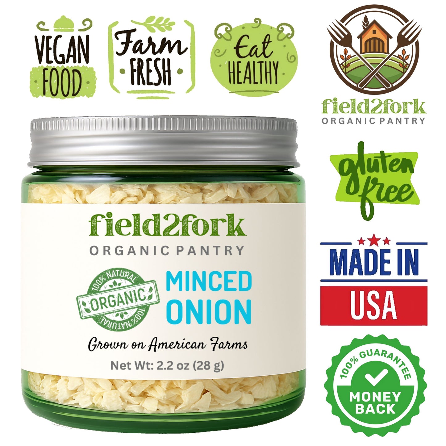 Organic Minced Onion